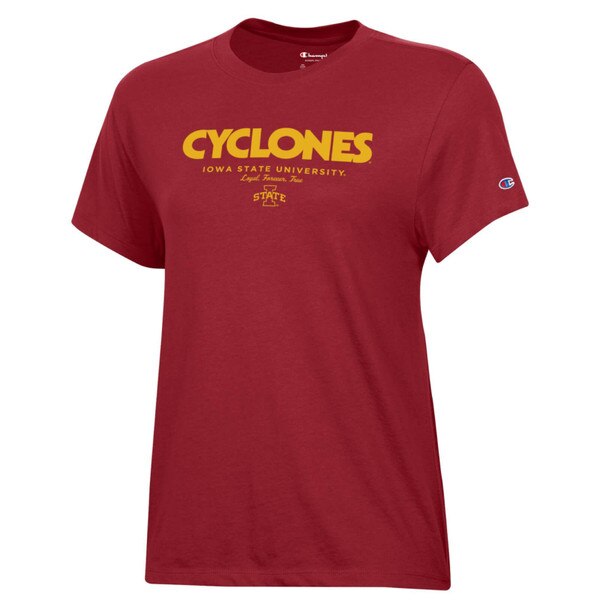 Champion® Women's Cyclones I-State Cardinal T-Shirt
